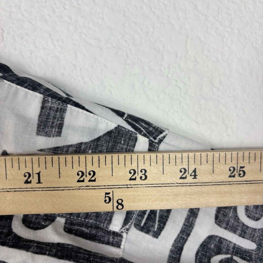 Vintage Men’s Hawaiian Shirt M Reverse Print Inside Out 90s Y2K USA Mervyns Tiki - Picture 12 of 15